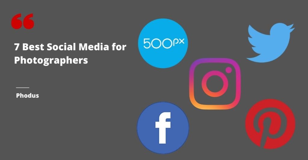 Social media for photographers